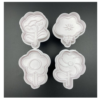 Mix Flower Plunger Cutter Set of 4 Pieces