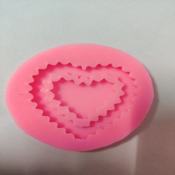 Heart Shape fondant Mould (GP-177)