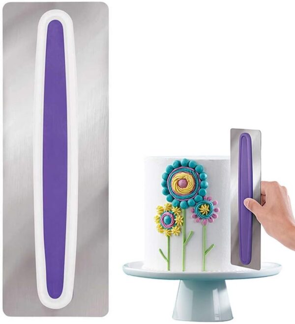 Cake Scraper Buttercream Smoother Stainless Steel