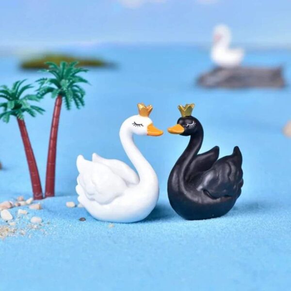 Duck Shape LoveBrids Theme Topper ( Pack of 2)