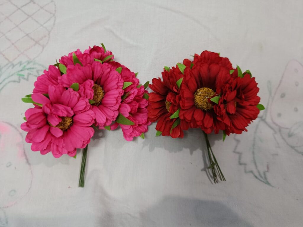 Non Edible Flowers X18 Single Bundle Shree Shyam Ji Marketing