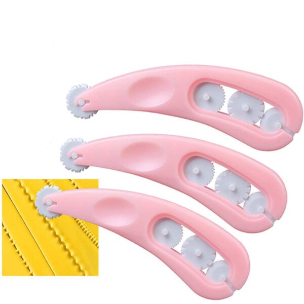 3pcs Fondant Cutter & Embosser