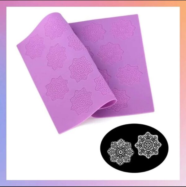 Silicone Lace Mould - Style 1
