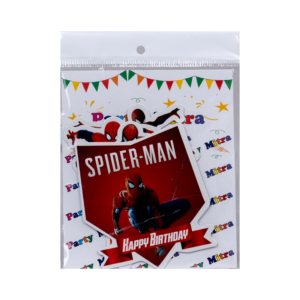 Spider-Man Theme Paper Topper