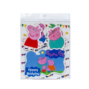 Peppa Pig Theme Paper Topper