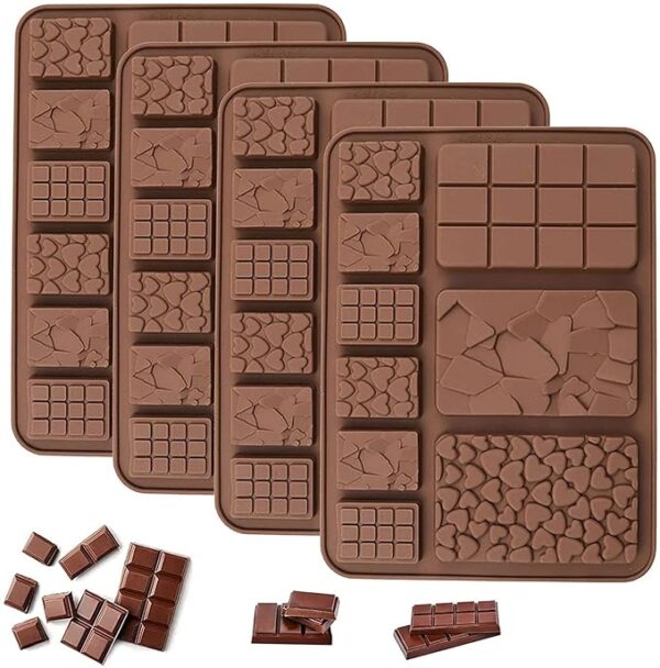 Silicone Chocolate Mould - 9 in 1