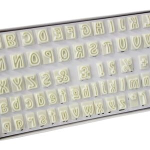 Alphabet Cutter Set 64 Pcs
