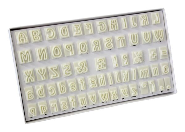 Alphabet Cutter Set 64 Pcs