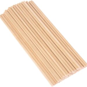 WOODEN CAKE DOWEL RODS (PACK OF 50)