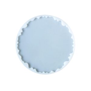 Round Resin Art Epoxy Casting Mould Tray Clock Photo Frame Mold Resin Coaster Mould 8 Inch