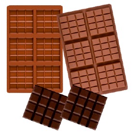 Break Apart-Square Silicone Mold 6 Cavity