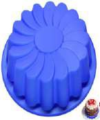 Bento Flower Shape Cake Pan Silicone Mold