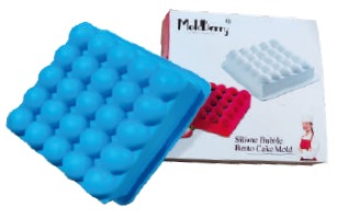 Bento Bubble Shape Cake Pan Silicone Mold